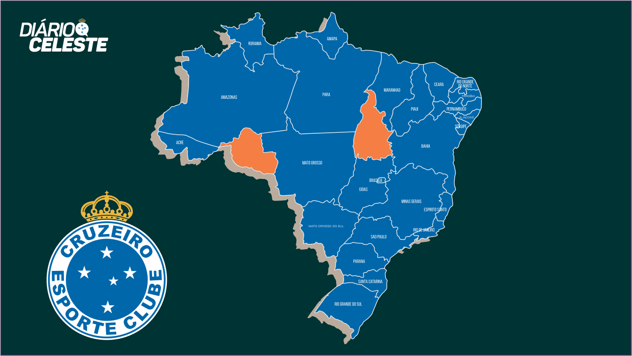 Cruzeiro e os estados brasileiros