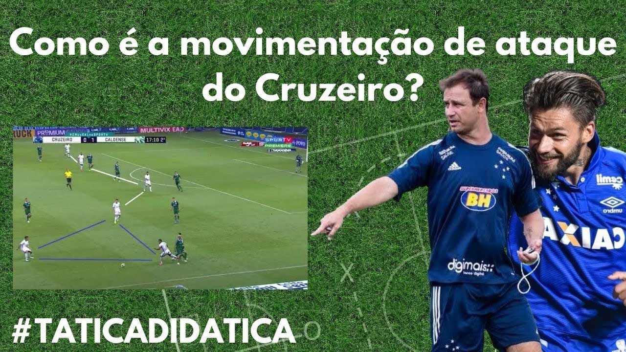 movimentação de ataque do Cruzeiro