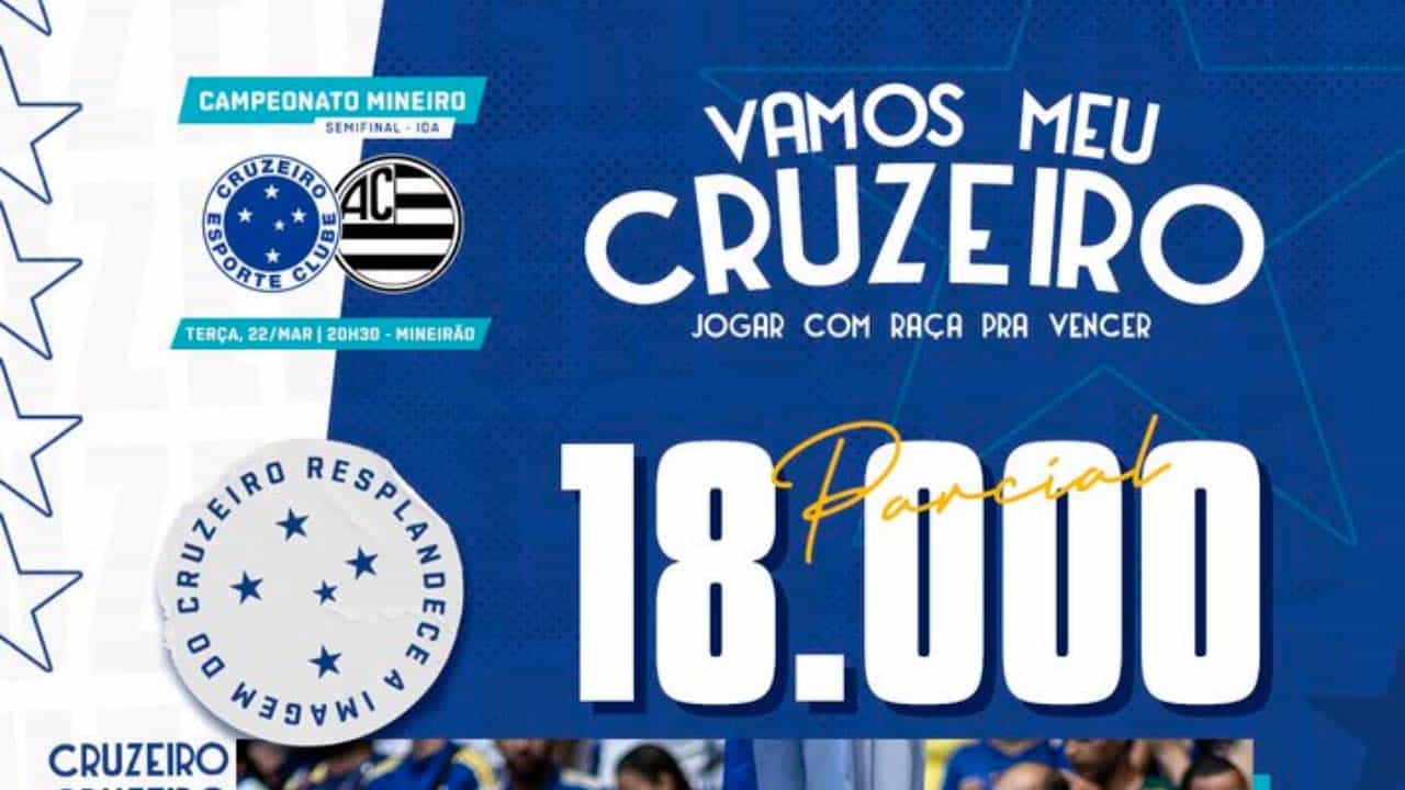 Cruzeiro ingressos Athletic