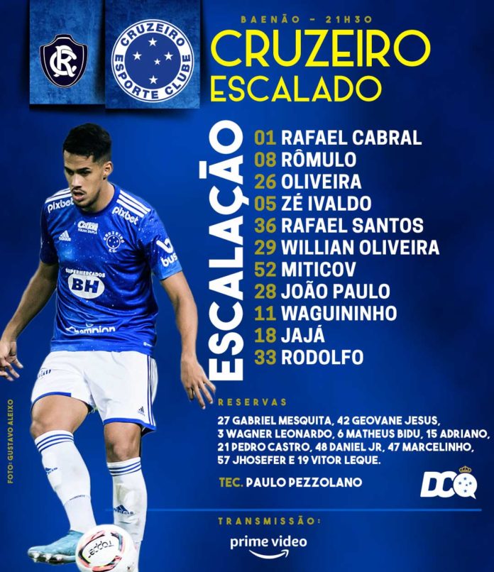 Cruzeiro escalado remo