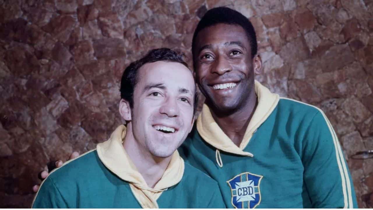 Tostão e Pelé 1970
