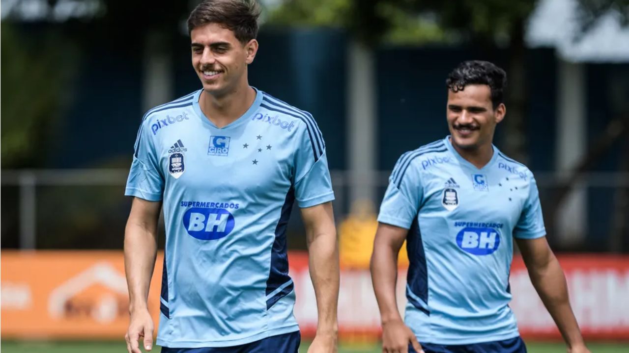 Weverton e Kaiki treino Cruzeiro