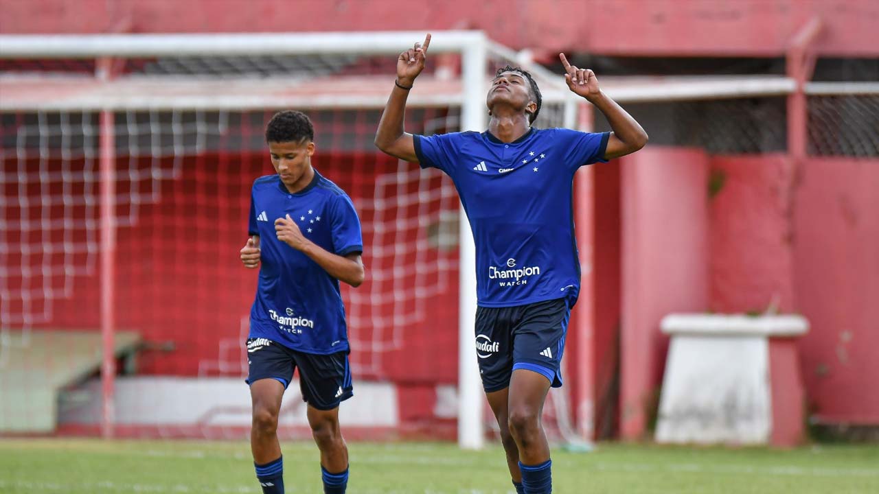 Cruzeiro estreia na Copa do Brasil Sub-17 com goleada sobre o Gama