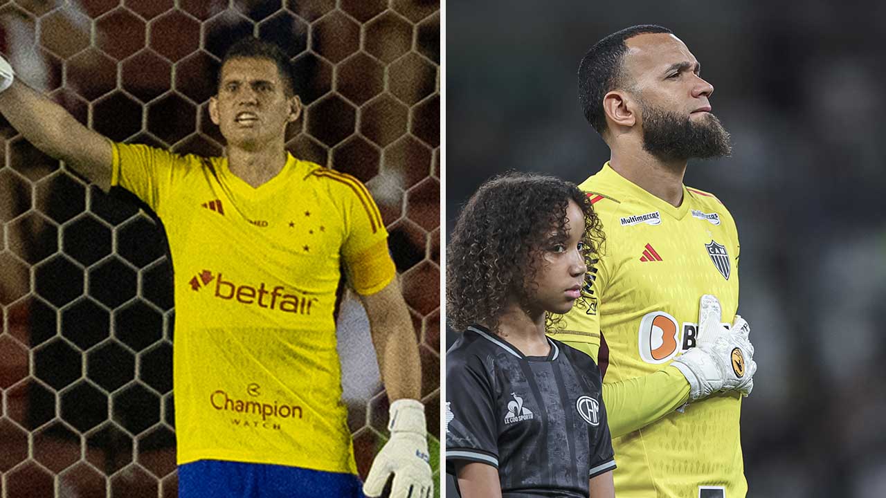 Cruzeiro e Atlético tem camisas de goleiro idênticas em 2023