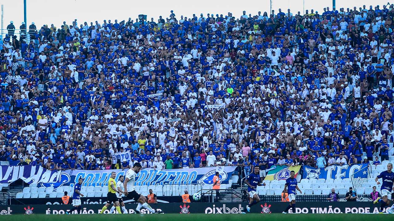 Corinthians e Cruzeiro teve segundo maior público da rodada do Brasileirão