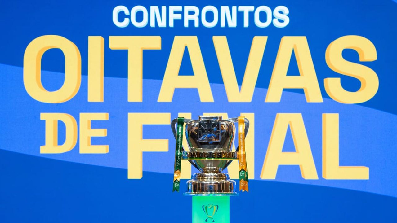 CBF define data de sorteio das oitavas de final da Copa do Brasil 2023