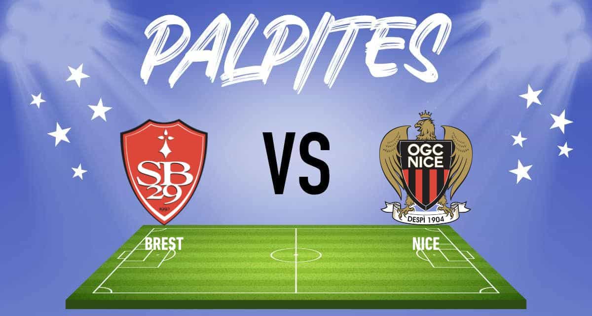Palpites Brest x Nice Ligue 1 16/04/2023