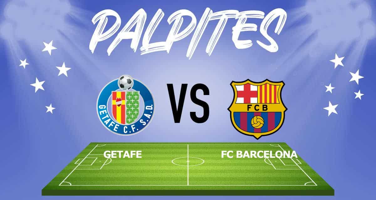 Palpites CF Getafe x Barcelone - La Liga - 16042023