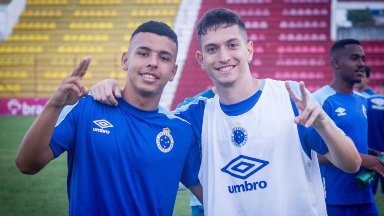 Vinicius Popó e Marco Antônio no Cruzeiro