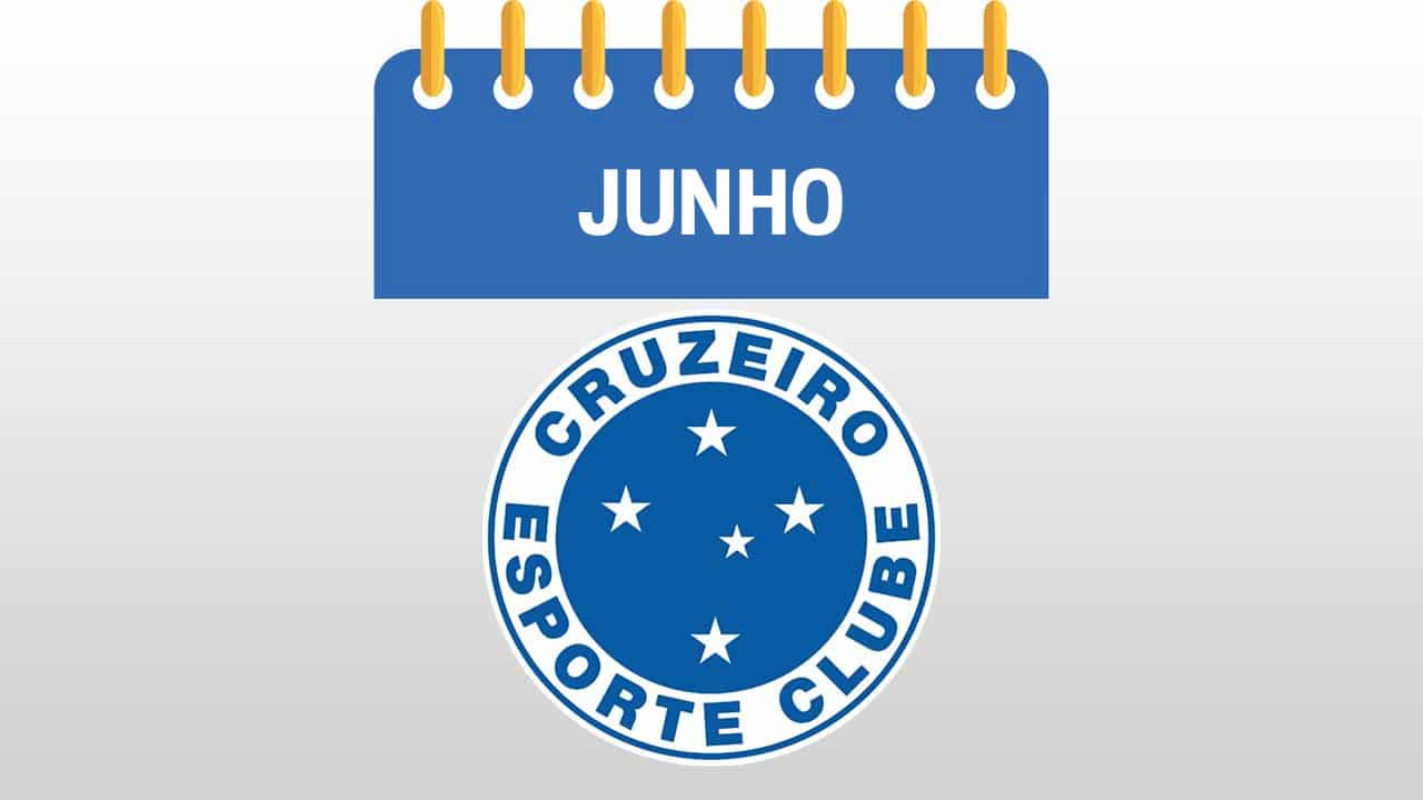 Veja o calendário de jogos do Cruzeiro em junho