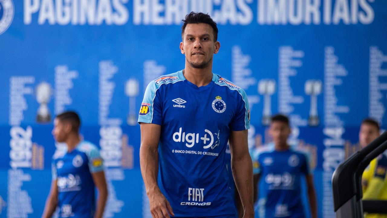 Henrique no Cruzeiro em 2019