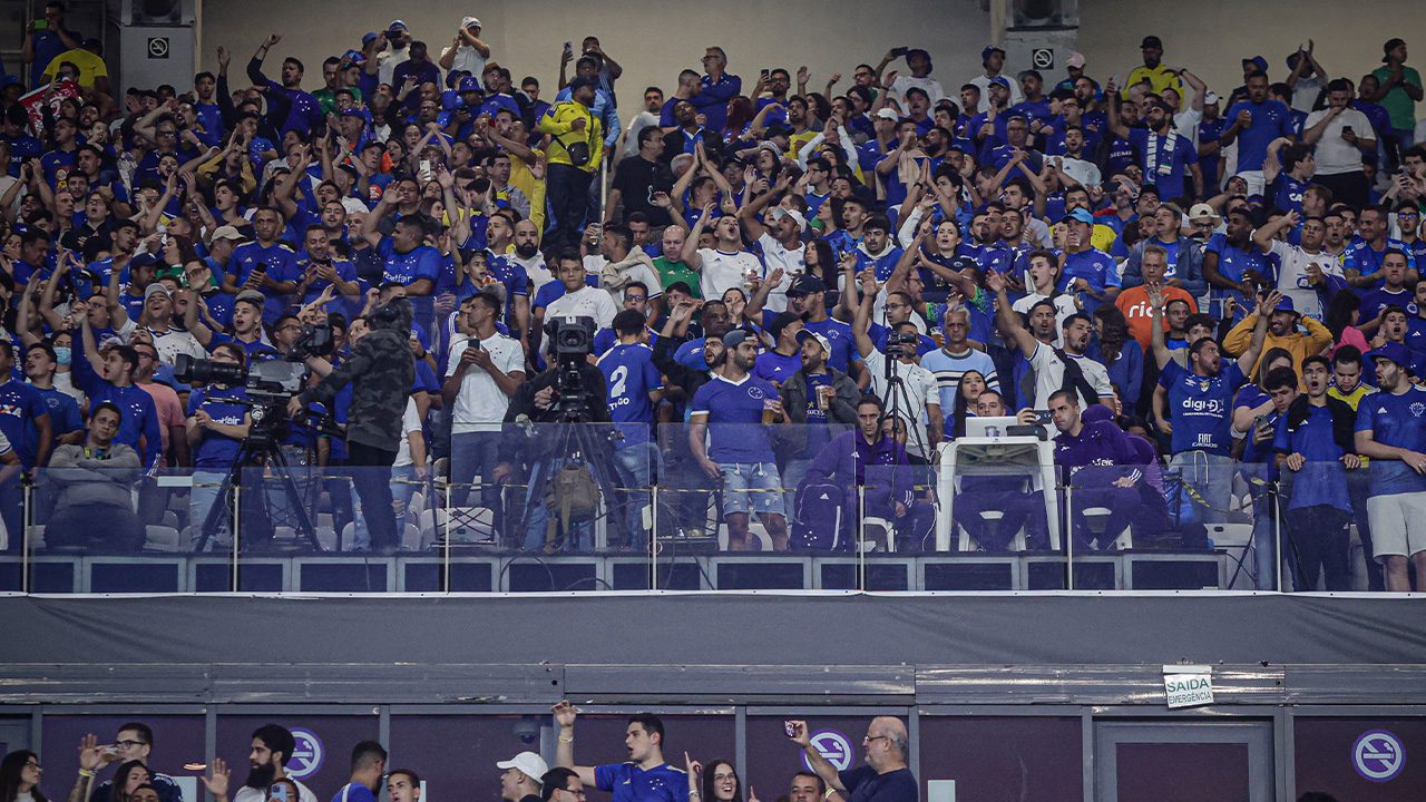 Cruzeiro divulga primeira parcial de ingressos vendidos para jogo contra o Fortaleza
