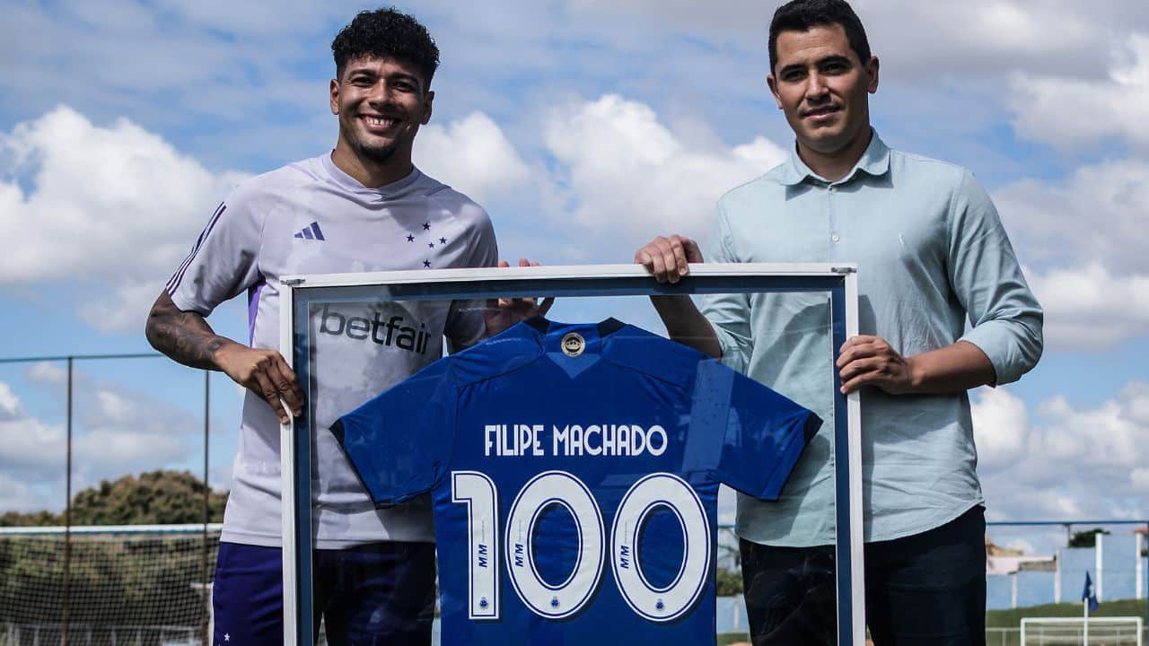 Filipe Machado 100 jogos