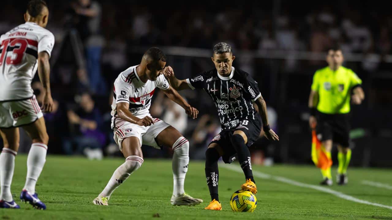 Corinthians perde para o São Paulo e é eliminado da Copa do Brasil