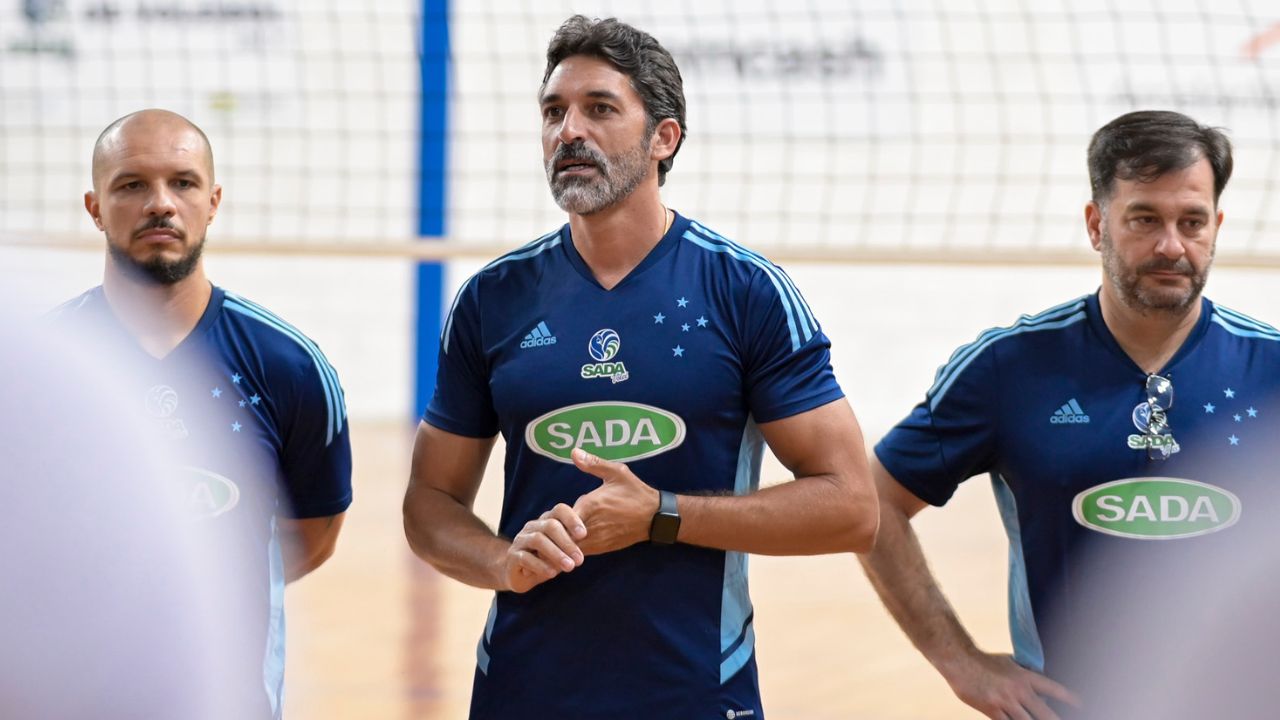 Filipe Ferraz, técnico do Sada Cruzeiro