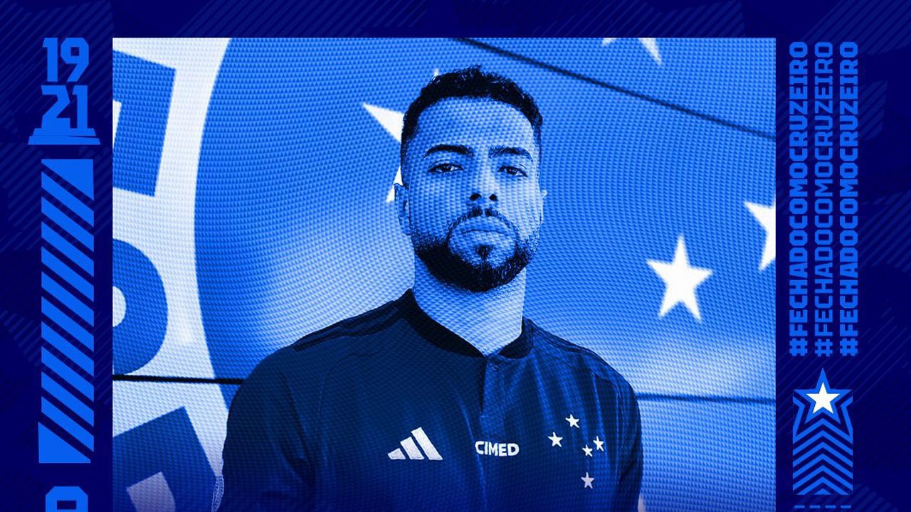Zagueiro João Marcelo é anunciado como novo reforço do Cruzeiro