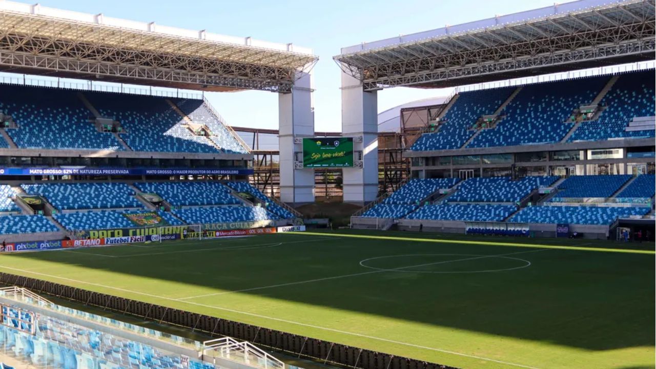 Arena Pantanal vai receber Cuiabá x Cruzeiro