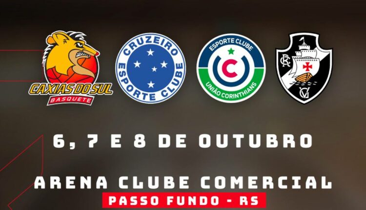 Cruzeiro Basquete participará de Copa organizada por clube da NBB