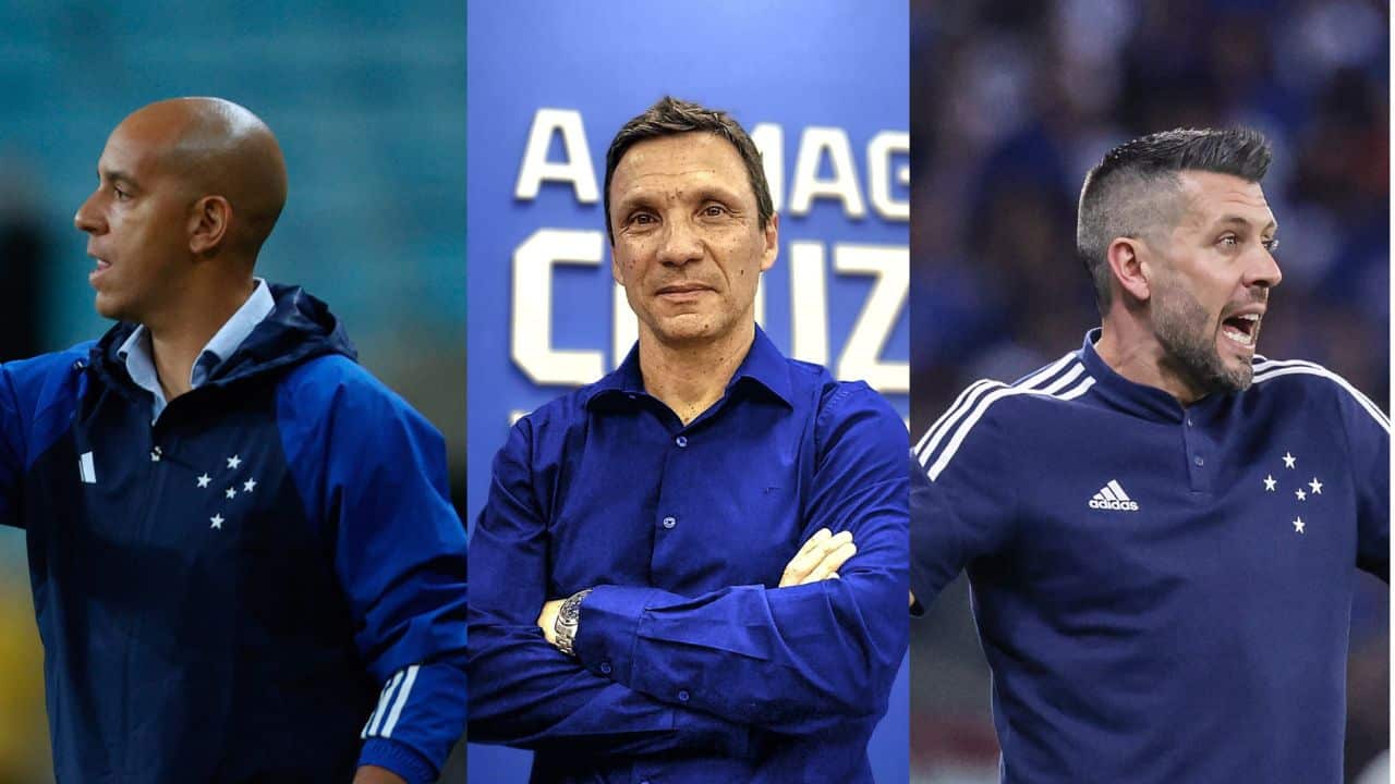 Técnicos do Cruzeiro em 2023