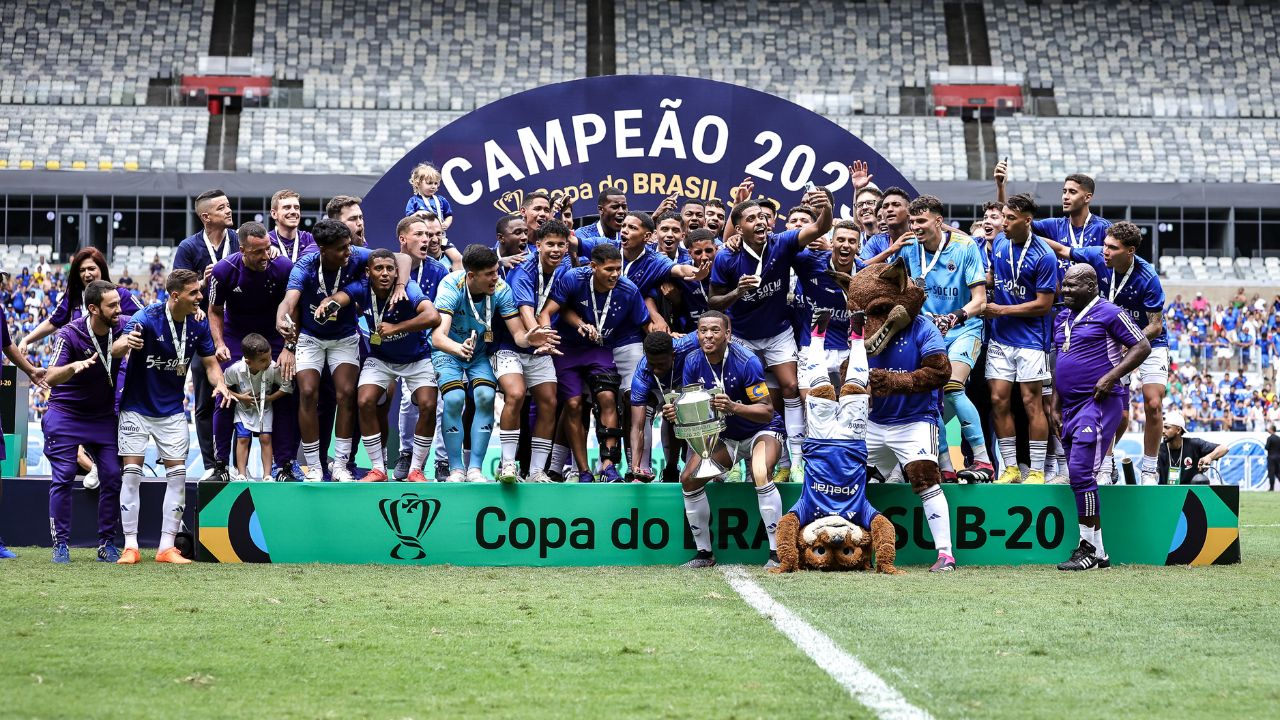 Cruzeiro conquistou a Copa do Brasil Sub-20