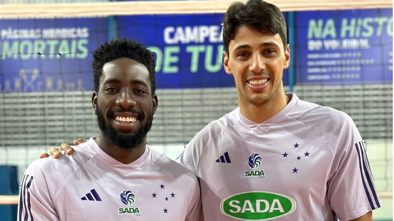 Miguel Lopez e Otávio no Sada Cruzeiro