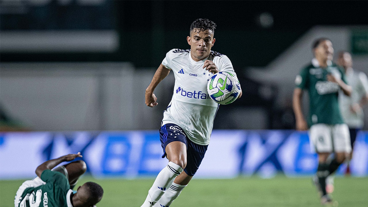 Bruno Rodrigues alcança marca expressiva na temporada pelo Cruzeiro; veja
