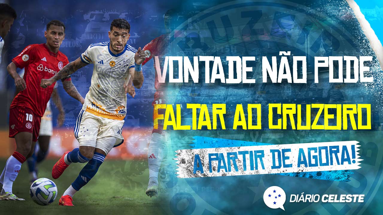 Vídeo: A postura dos jogadores do Cruzeiro não pode ser igual foi contra o Internacional