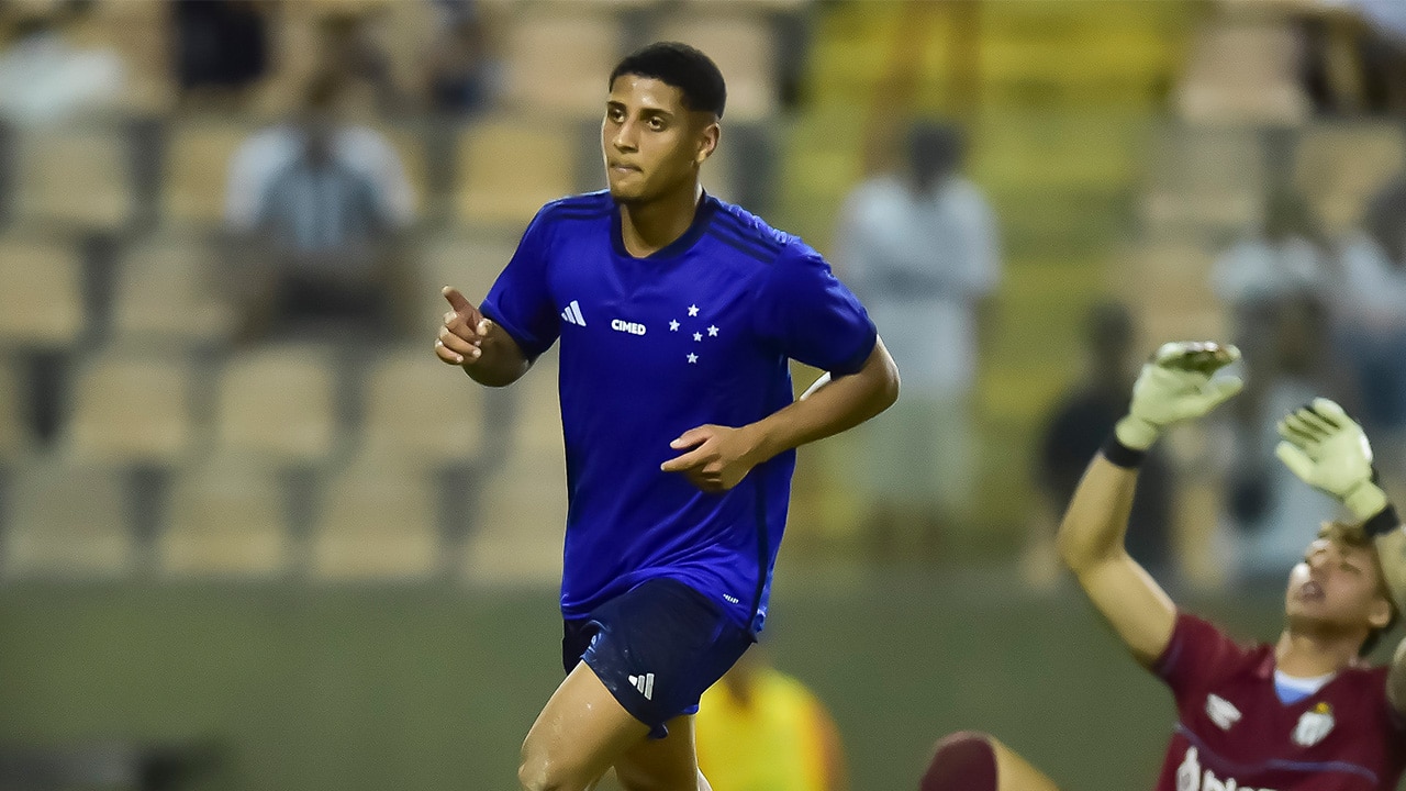 Fernando lidera ranking de participações em gols do Cruzeiro na Copinha 2024
