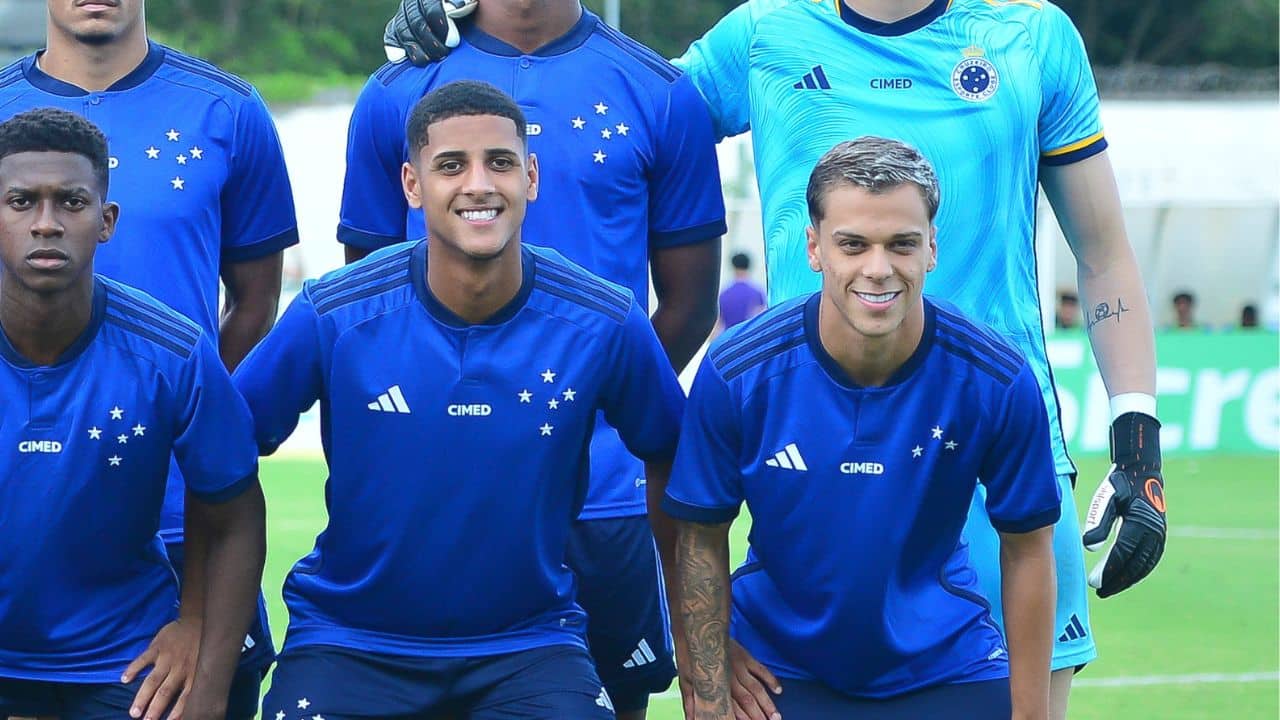 Fernando e Vitinho na Copinha pelo Cruzeiro