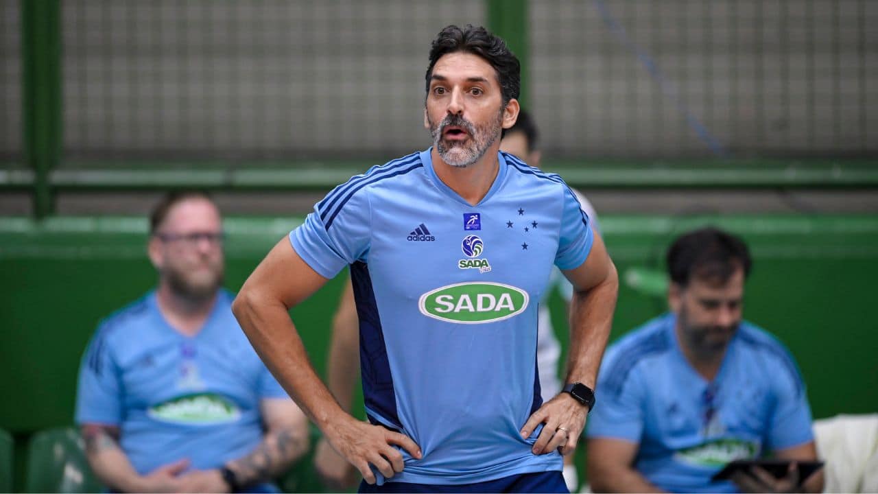 Filipe Ferraz, técnico do Sada Cruzeiro