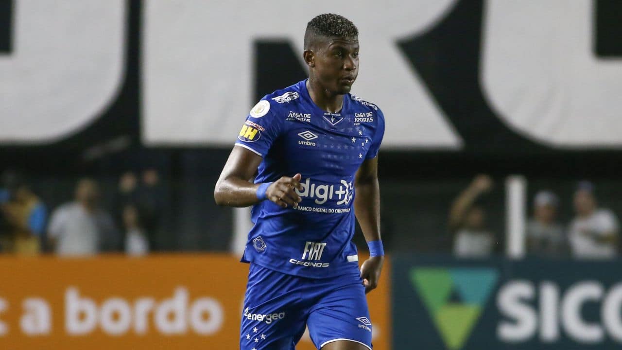 Orejuela no Cruzeiro em 2019