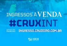 Venda de ingressos para Cruzeiro x Internacional