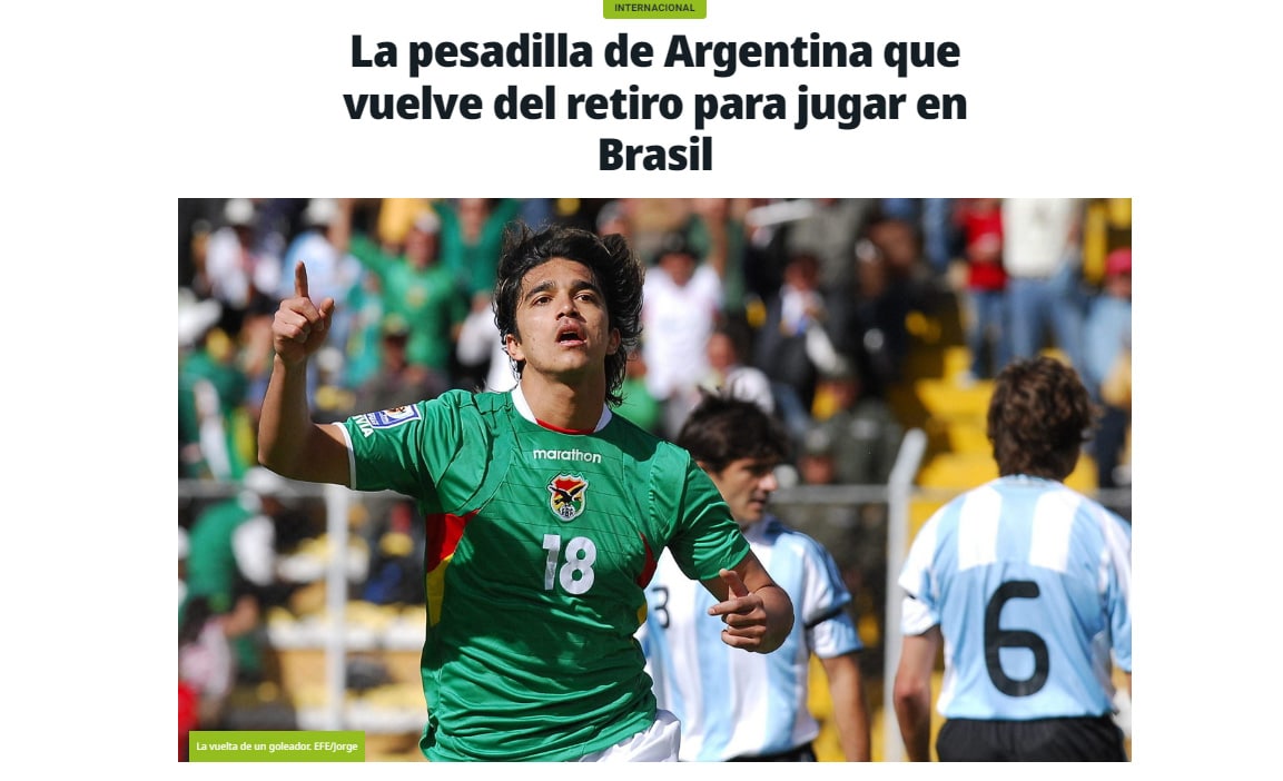 "O pesadelo da Argentina voltando", Jornal argentino destaca retorno de Marcelo Moreno ao Cruzeiro