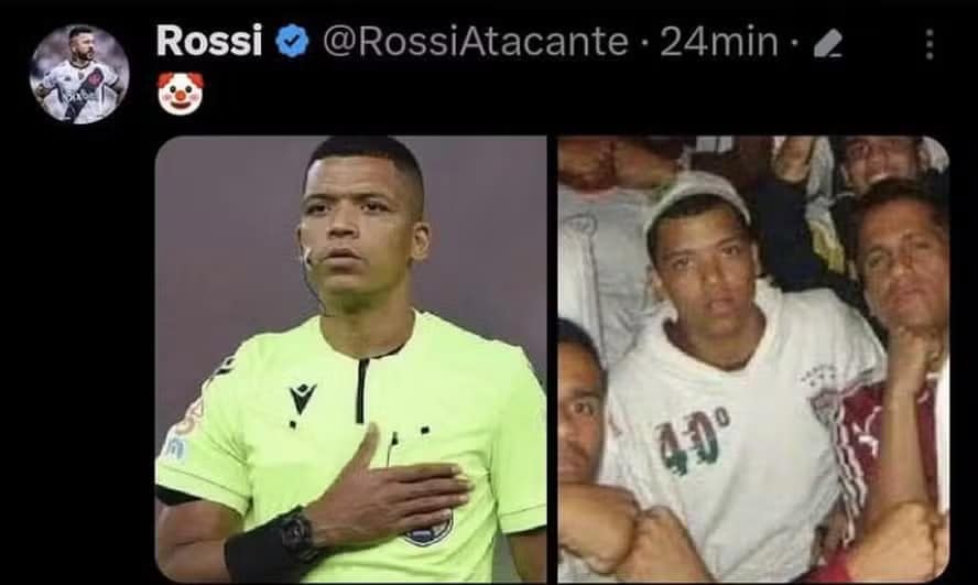 Bruno Mota Correia tem foto com camisa do Fluminense vazada na internet