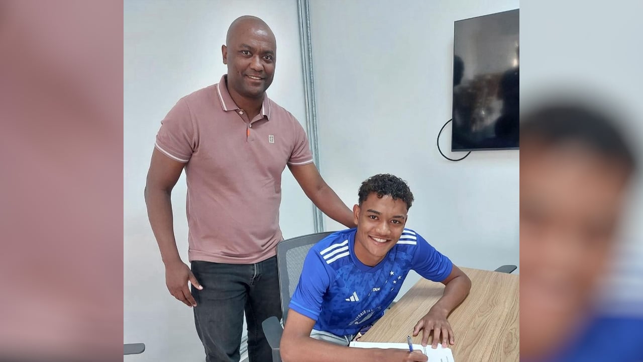 Artilheiro do sub-20, Kaique Kenji tem seu contrato renovado pelo Cruzeiro