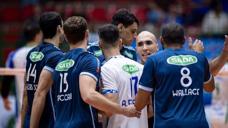 Sada Cruzeiro perdeu para Joinville pela Copa Brasil - Foto: Agência i7 / Sada Cruzeiro