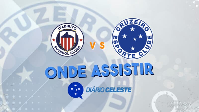 Saiba onde assistir a Itabirito x Cruzeiro nesta quinta-feira