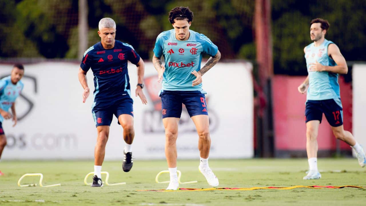 Veja a programação do Flamengo para confronto contra o Cruzeiro no Brasileirão