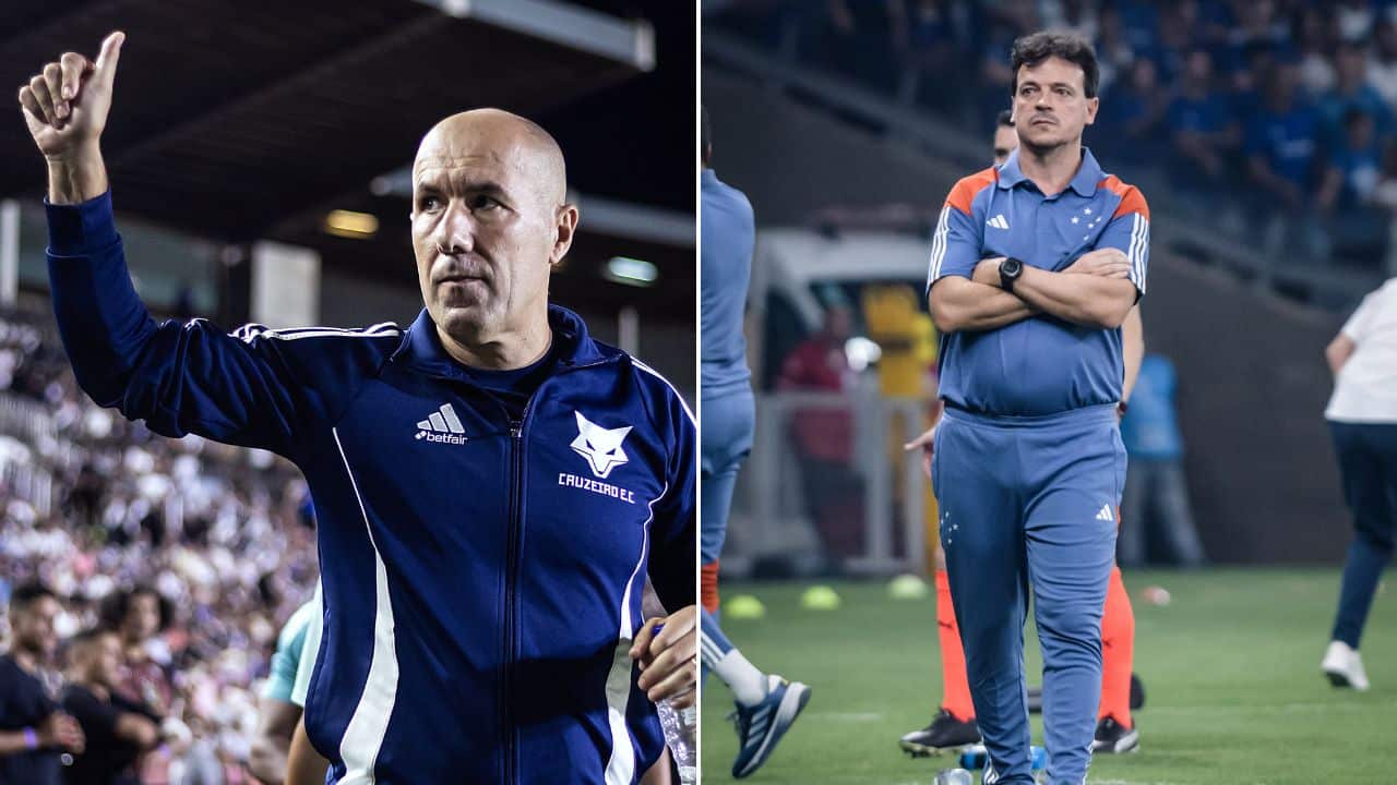 Jardim alcança mesma quantidade de partidas de Diniz no comando do Cruzeiro; veja a comparação de aproveitamentos