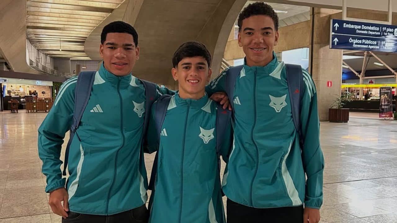 Trio do Cruzeiro viaja para se apresentar a seleção brasileira sub-15