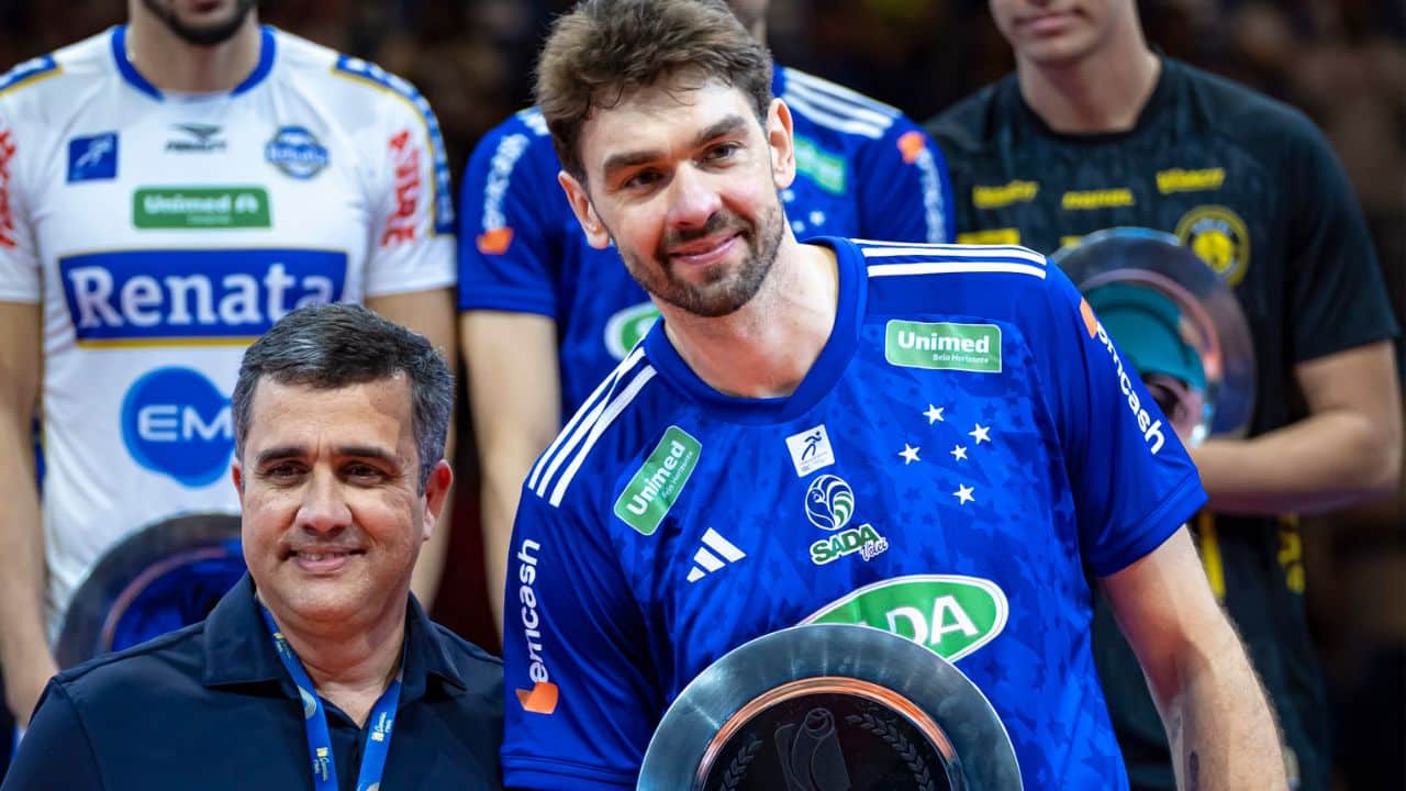 Sada Cruzeiro renova com Lucão, MVP da Superliga Masculina 2024/25