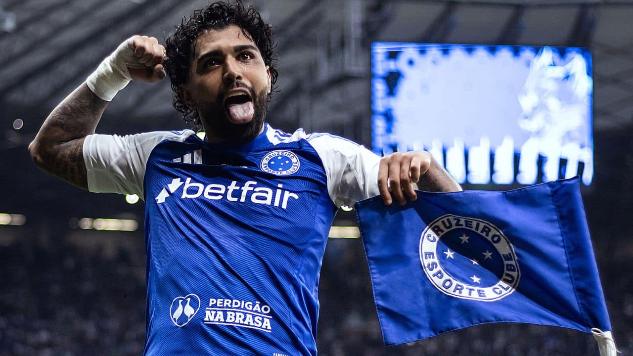 Torcida do Cruzeiro elege Gabigol e Kaio Jorge como melhores em campo na goleada sobre o Juventude; veja notas