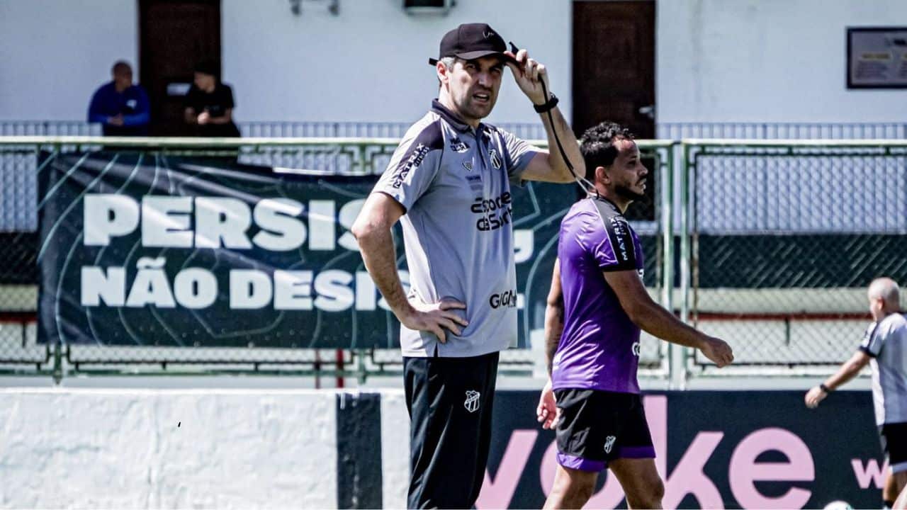 Ceará encerra preparação e define relacionados contra o Cruzeiro; veja