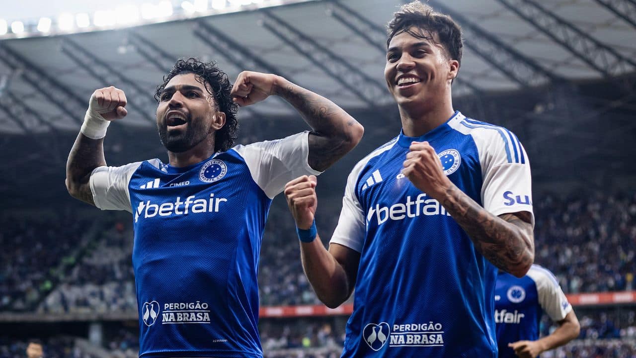 Gabigol valoriza apoio da torcida, espírito coletivo e reforça confiança no elenco do Cruzeiro; veja