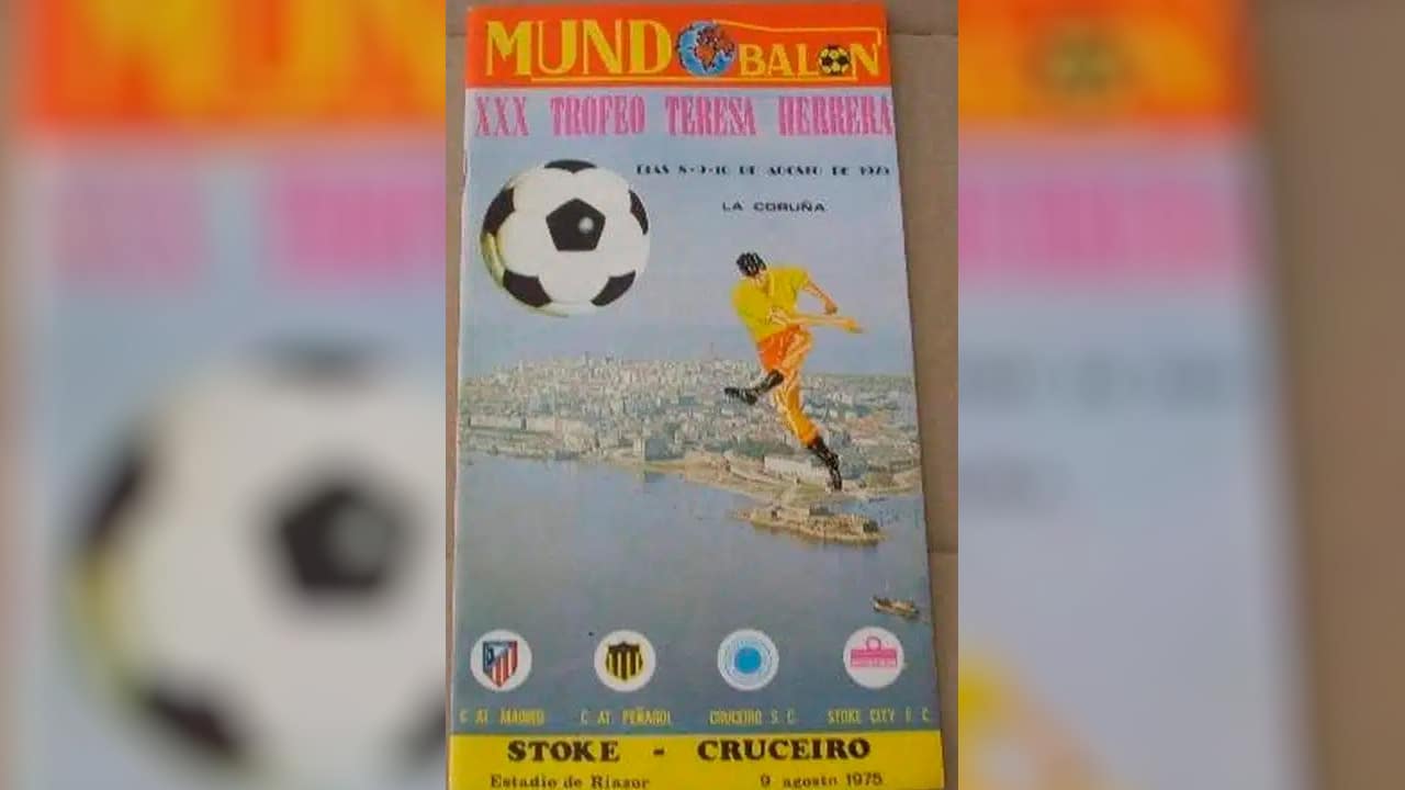 Há 50 anos, Cruzeiro disputava seu primeiro jogo na Europa