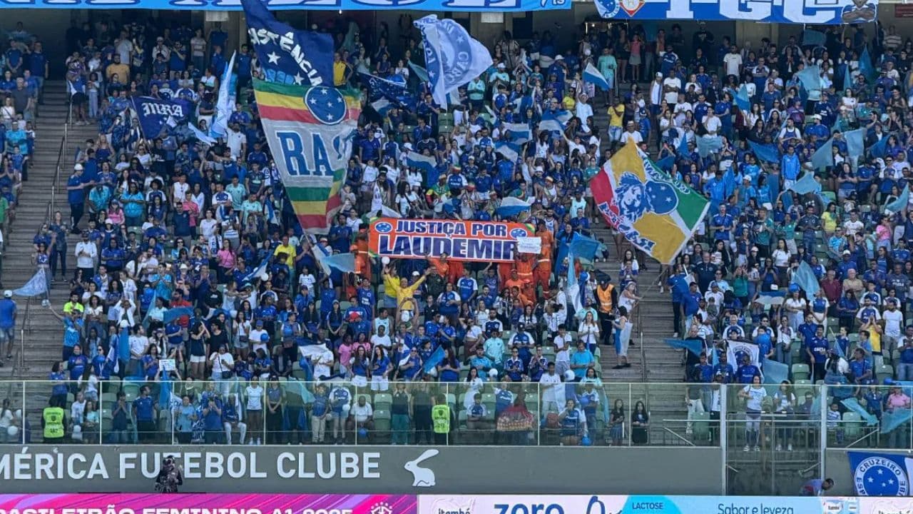 Torcida cobra justiça e Cruzeiro prepara homenagem a Laudemir, gari assassinado a tiros