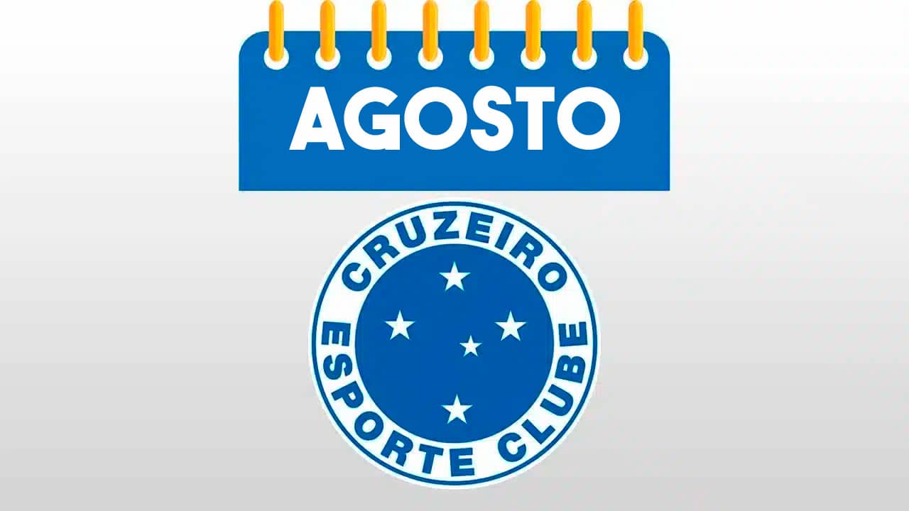 Veja o calendário e onde assistir os jogos do Cruzeiro no mês de agosto