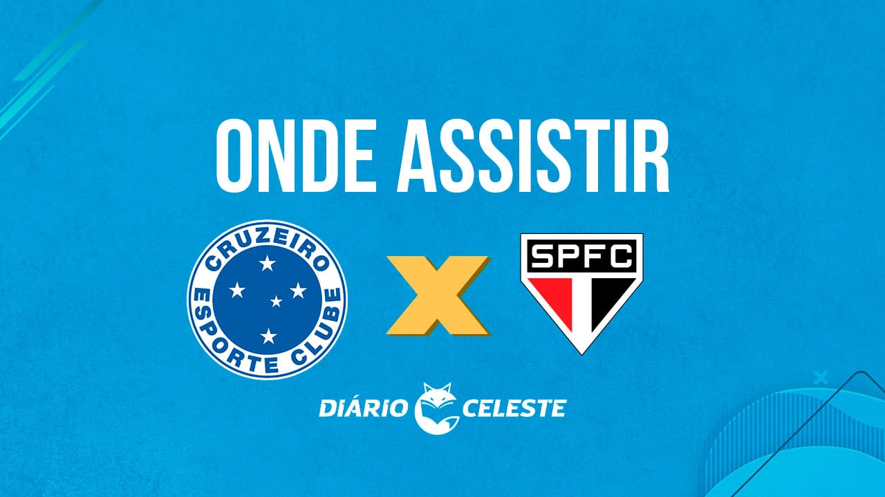 Onde assistir a Cruzeiro x São Paulo neste sábado