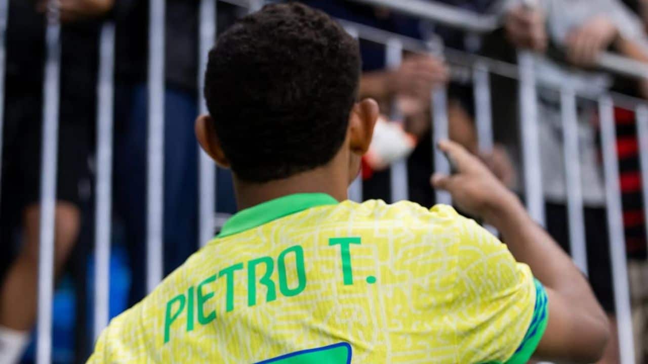 Pietro Tavares marca primeiro gol pela Seleção Sub-17 do Brasil; veja