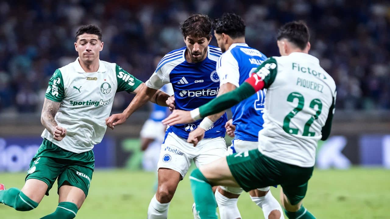 Cruzeiro tem quase 100% de aproveitamento contra times do G-6 do Brasileirão; veja